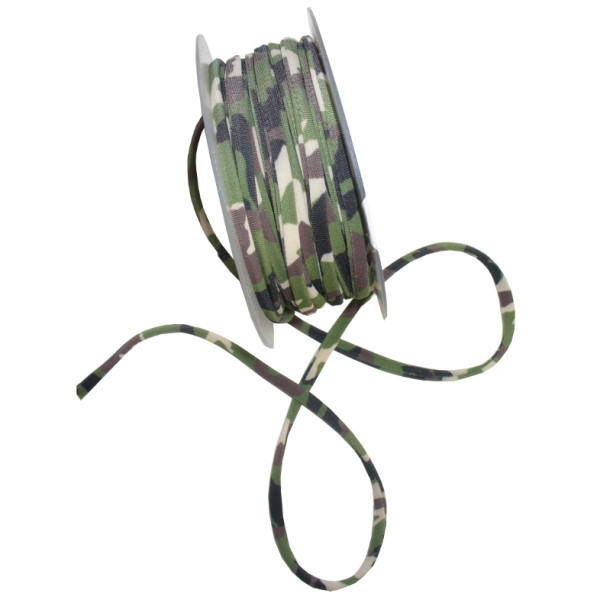 Nastro Elastico Tubolare - Fantasia Militare